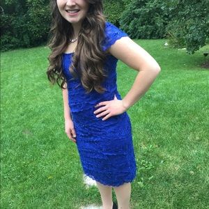 Beautiful blue dress. Worn once